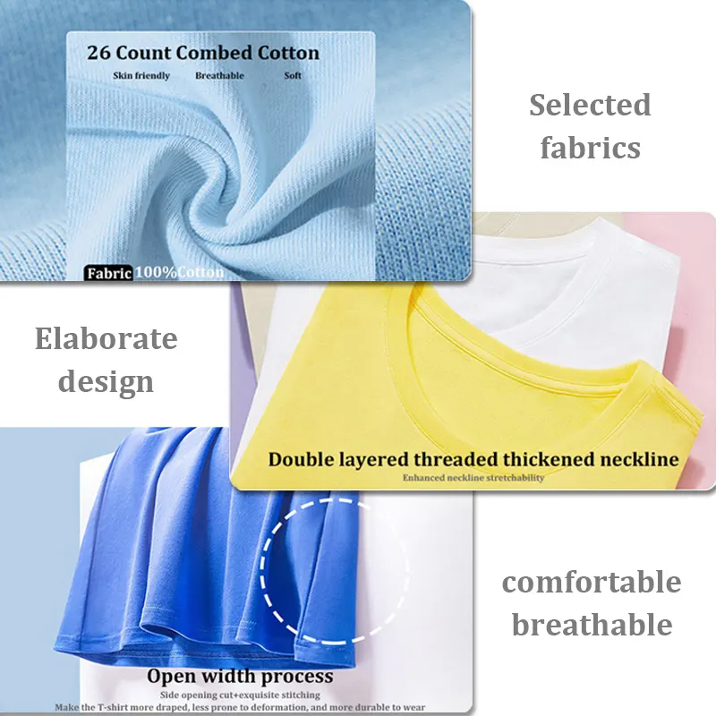 180gsm 100% Cotton Regular Fit Tee - 图片 7