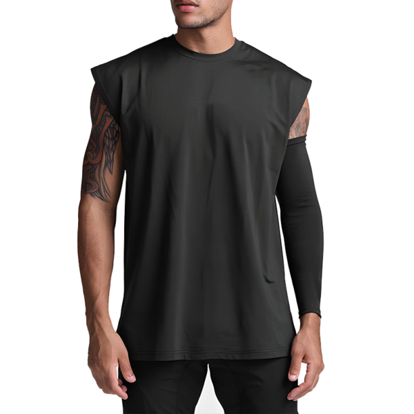 Custom Logo Plain Basketball Mesh Tank Top