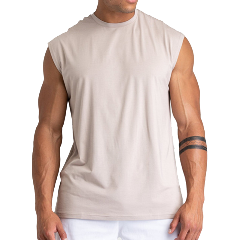 Screen Print Breathable Gym Tank Tops