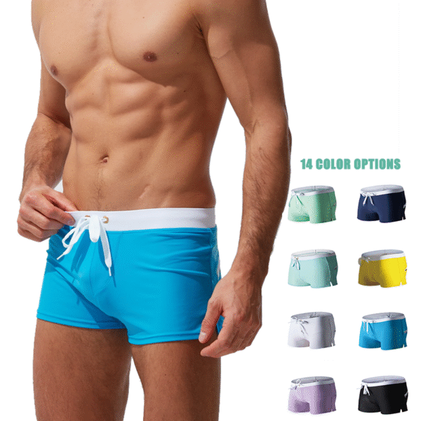 Summer Nylon Beach Men Swim Shorts