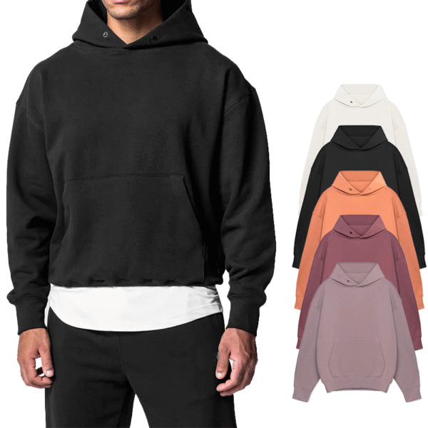 100% Cotton Custom Printed Hoodies