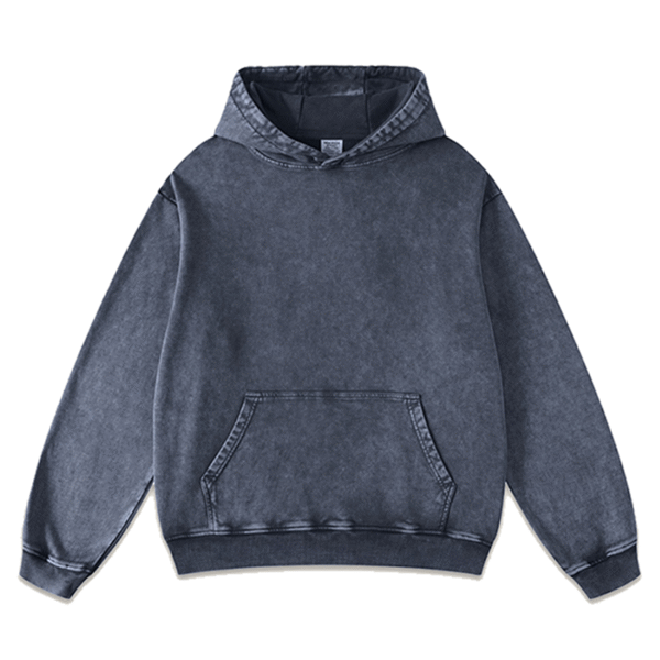 Acid Wash 420sm French Terry Hoodie