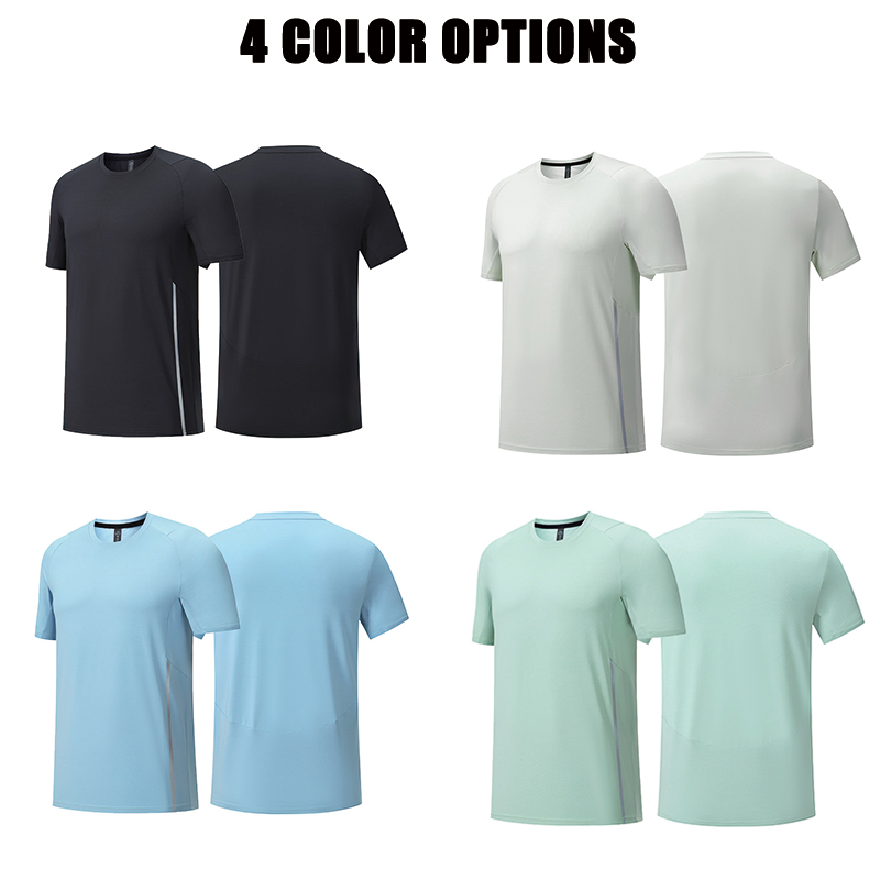 Wholesale Gym Plain Sport T-Shirts - 图片 2