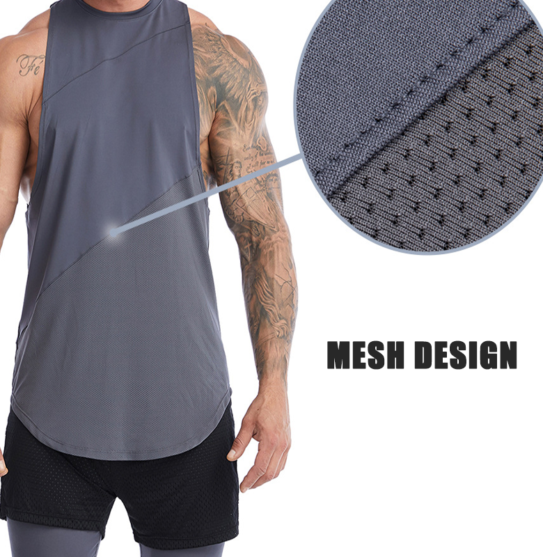 Sport Muscle Racerback Workout Tank Top - 图片 3