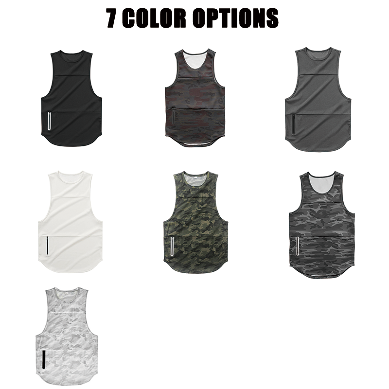 Men's Sports Fitness Sleeveless Tank Top - 图片 2