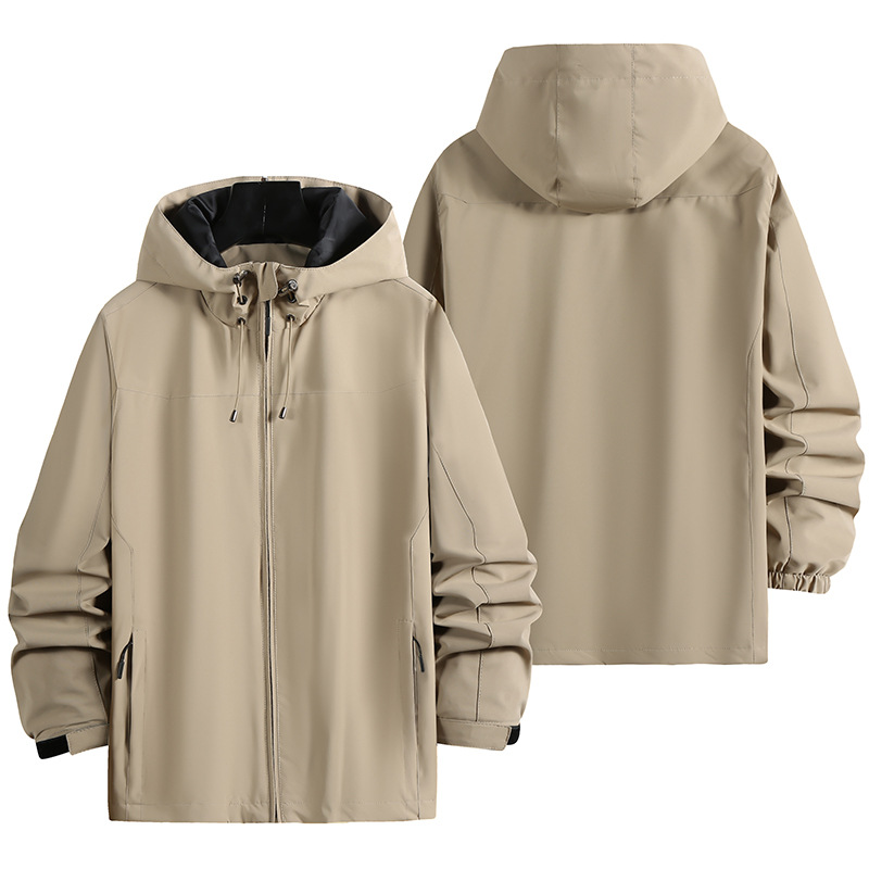 Streetwear Waterproof Plus Size Jacket Men - 图片 4