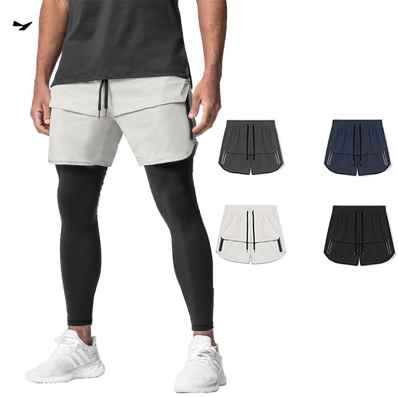 Woukout Streetwear Polyester Running Shorts