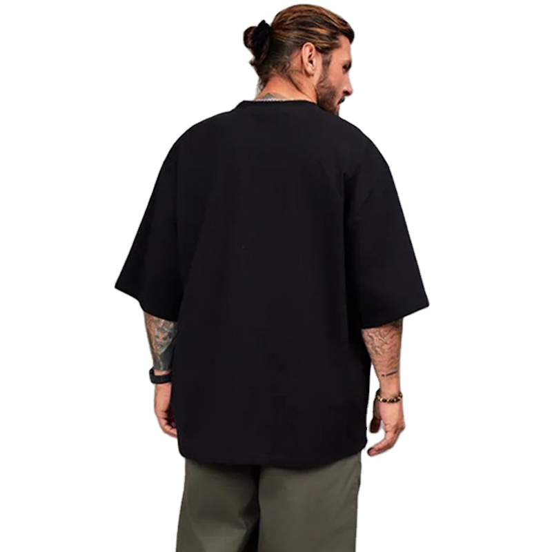 Screen Print 300gsm Premium Oversized T-Shirt - 图片 2