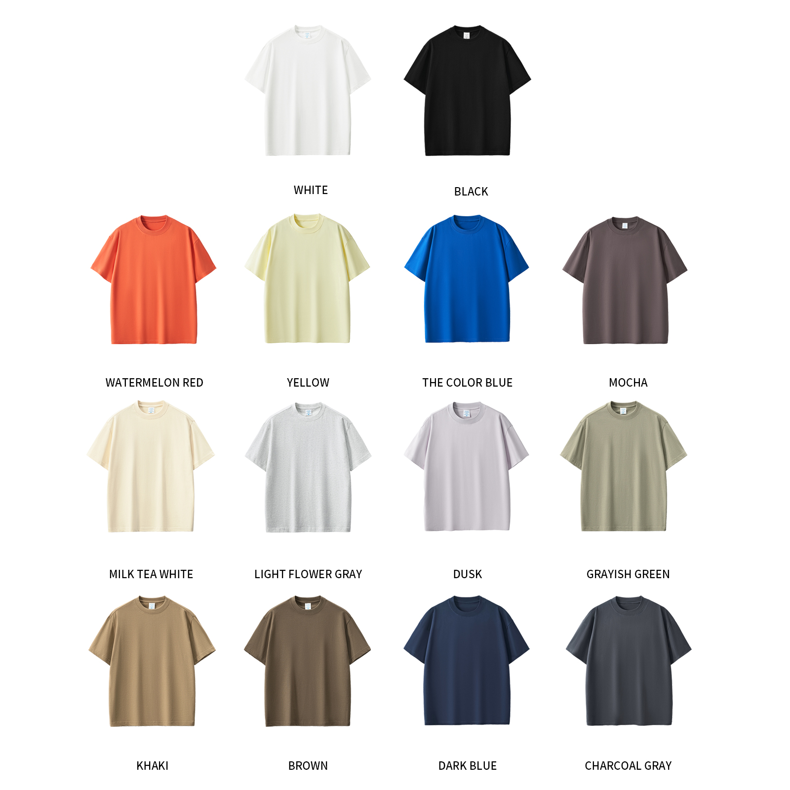 Streetwear Manufacturers Heavyweight Oversized Tee - 图片 2