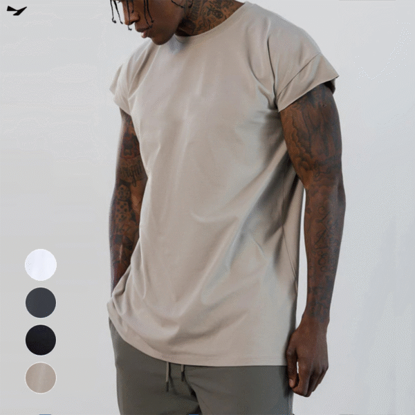 Blank Fitness Simples Sportswear T-Shirts