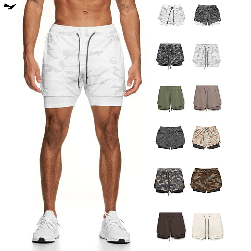 Camo Sublimation Mesh Gym Shorts