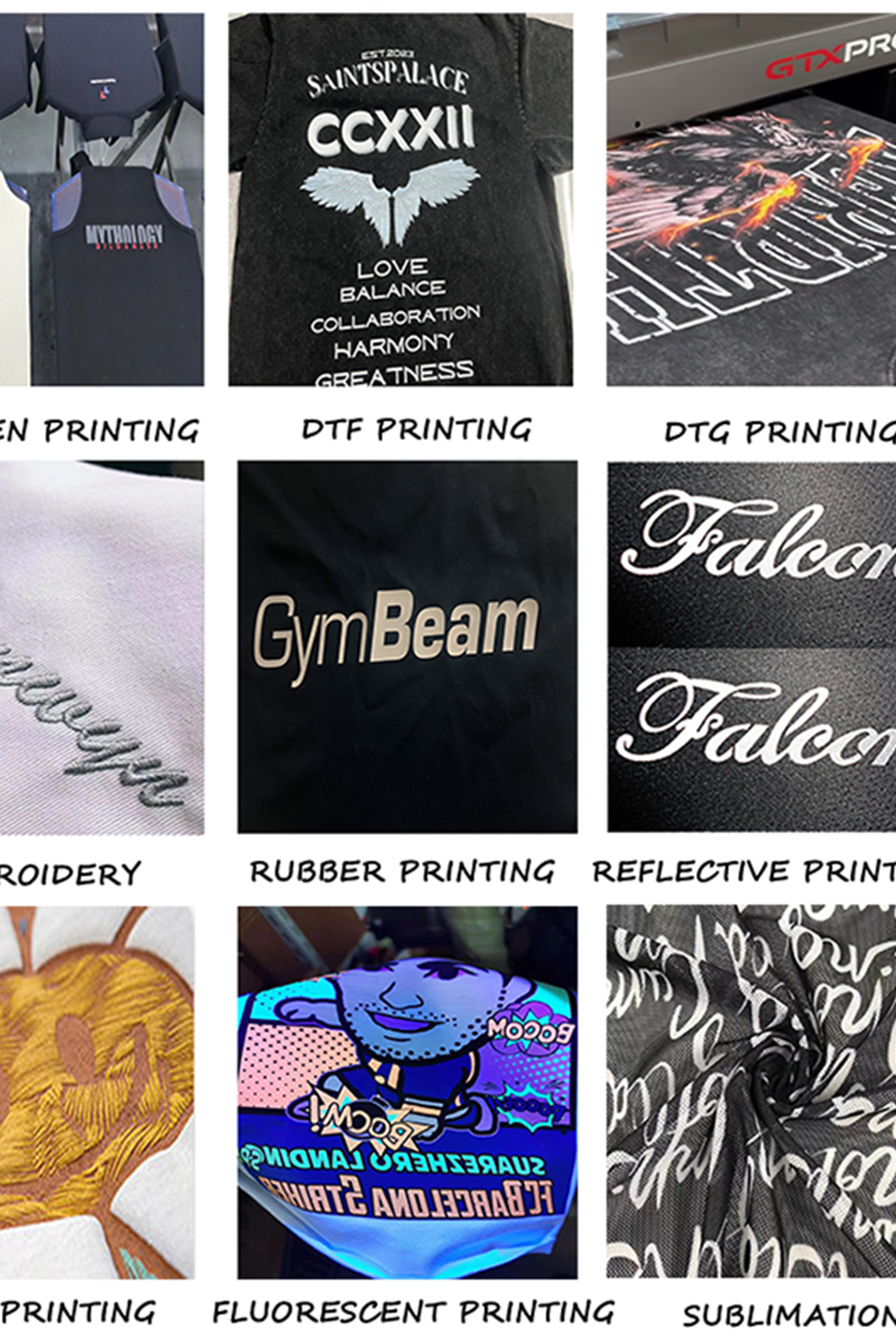 Custom Design Cotton Gym T-Shirts - 图片 4