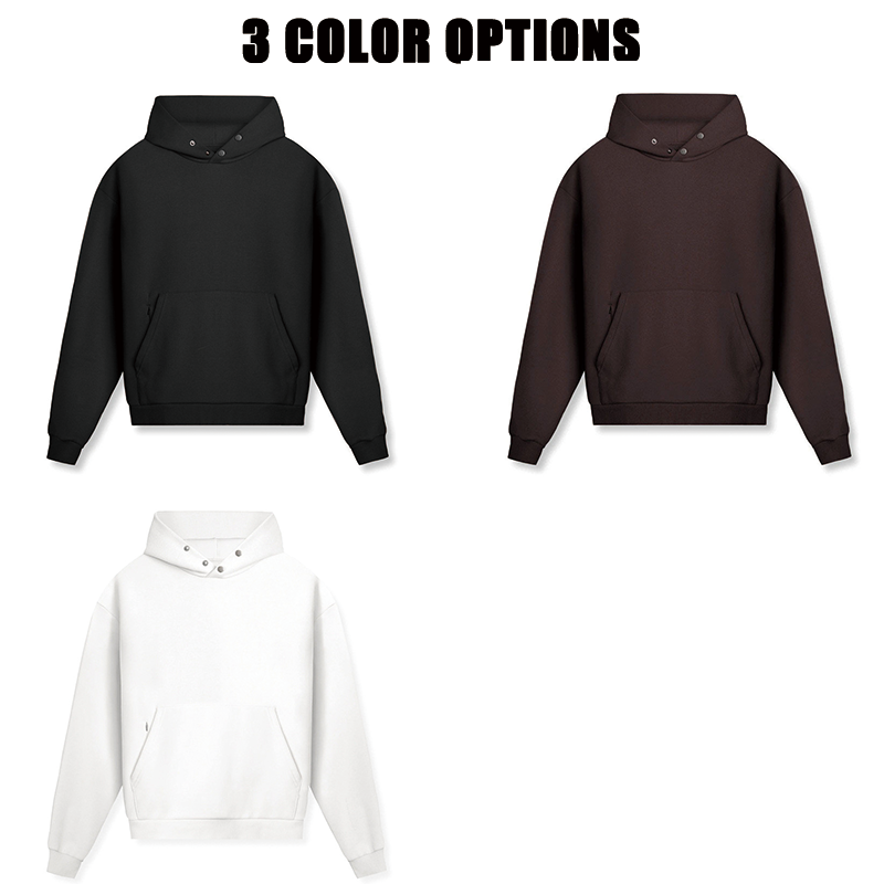 Men Embroidery Custom Gym Hoodies - 图片 2