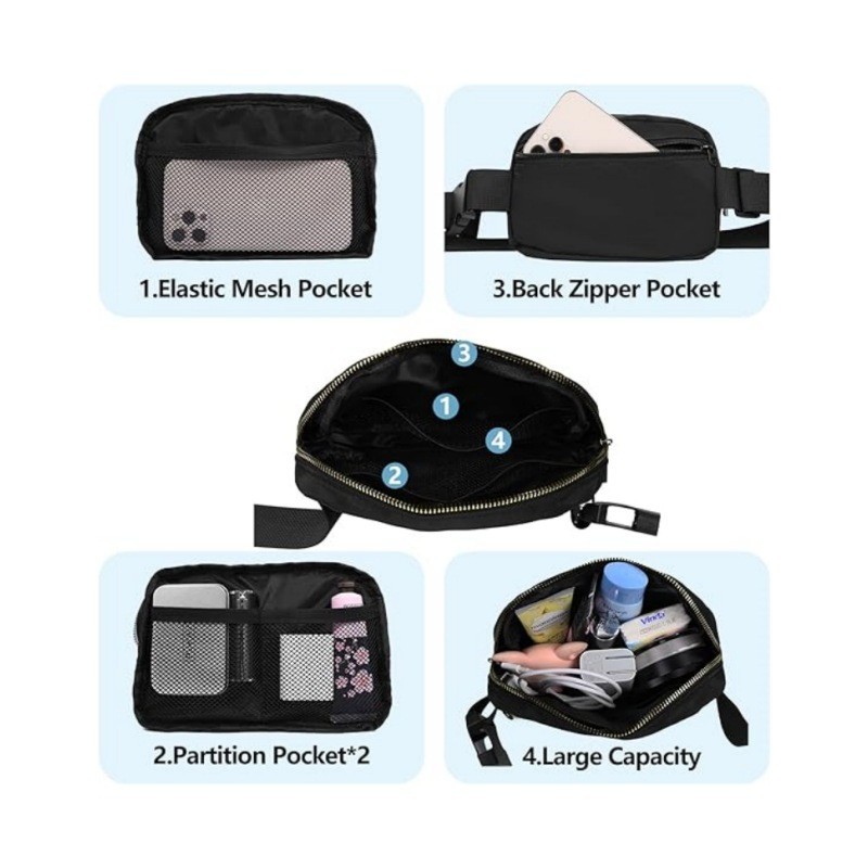 Custom Logo Women Men Workout Sports Nylon Duffel Gym Bag - 图片 5