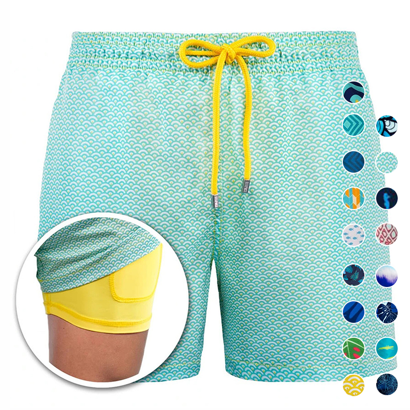 Board Casual Sublimation Swim Shorts - 图片 4