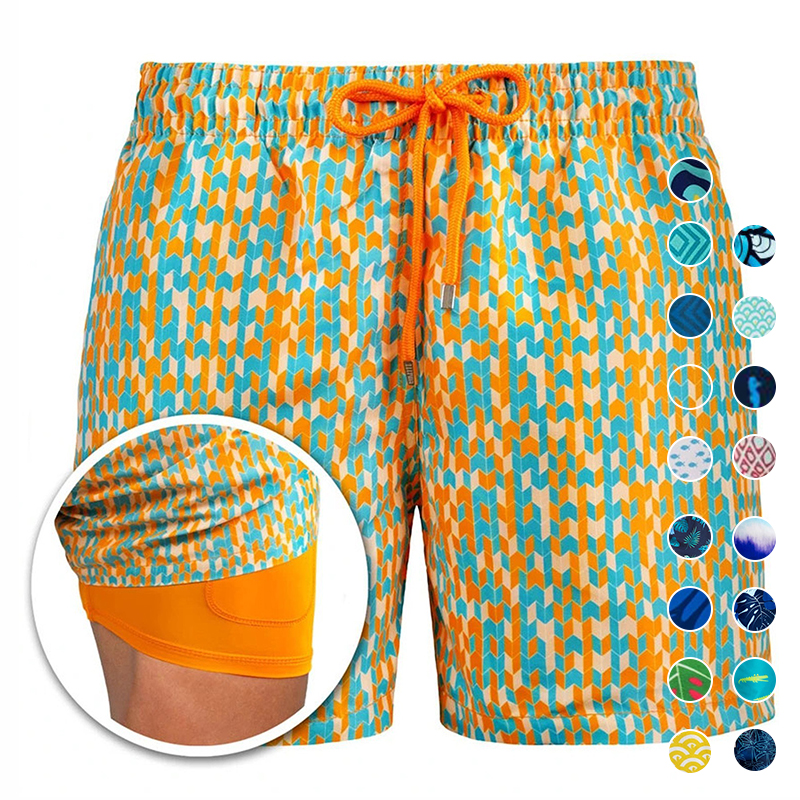 Board Casual Sublimation Swim Shorts - 图片 3