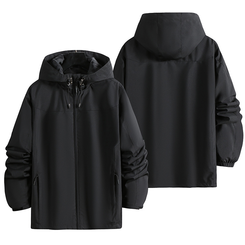 Streetwear Waterproof Plus Size Jacket Men - 图片 3