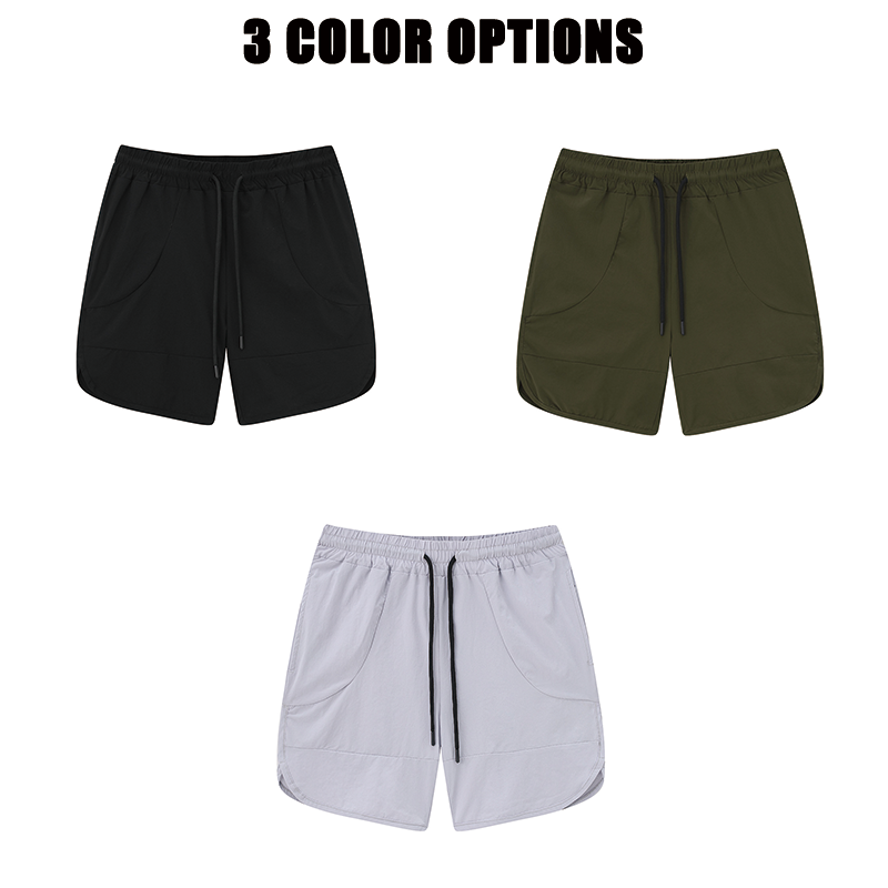 Nylon Quick Dry Running Shorts - 图片 2