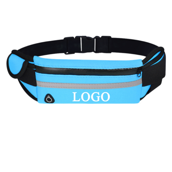 Sports Running Reflective Small Unisex Fitness Waterproof Pack Belt Gym Fitness Waist Black Gym Bag