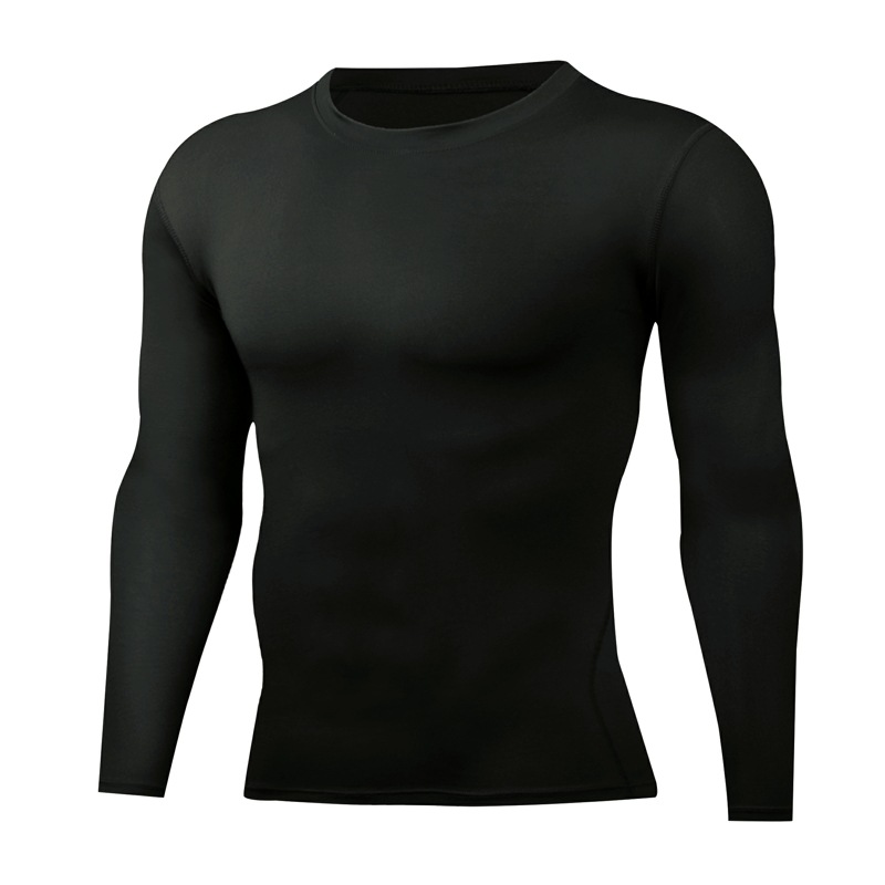 Athletic Undershirts Sports Long Sleeve Tee - 图片 3