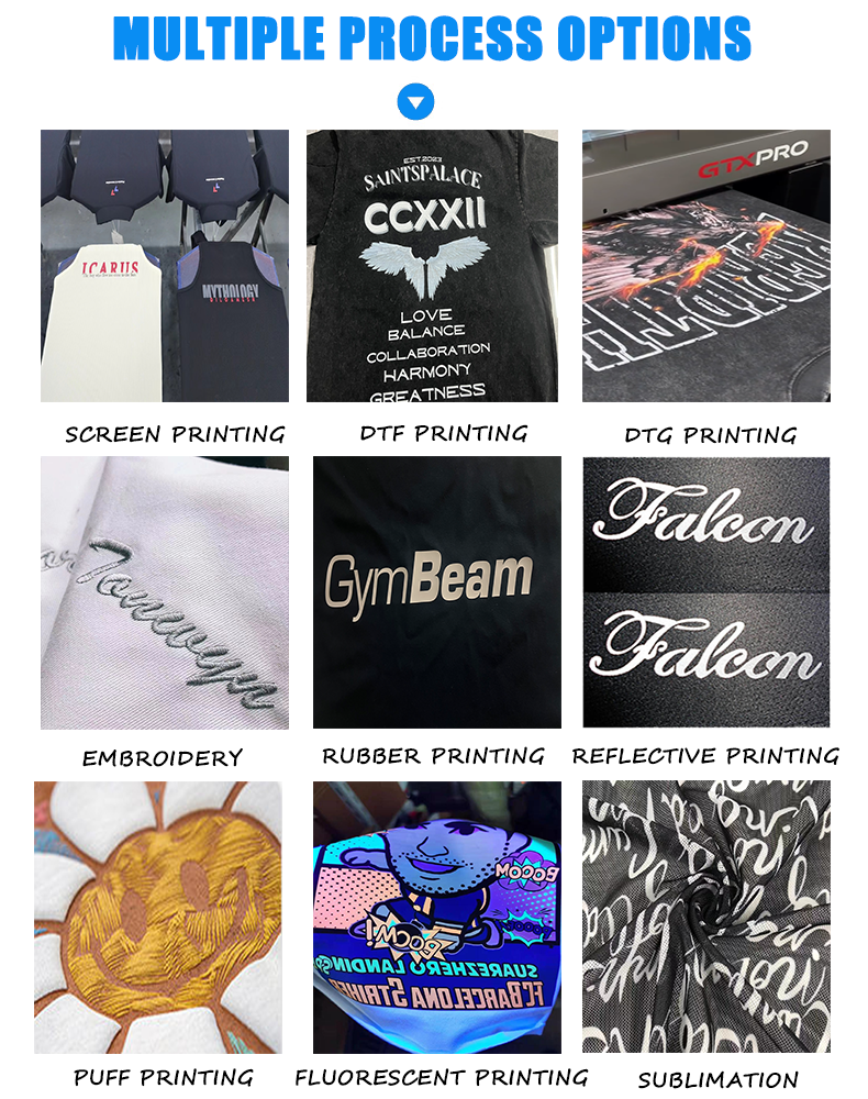 260gsm Cotton Oversize Blank Tee - 图片 5