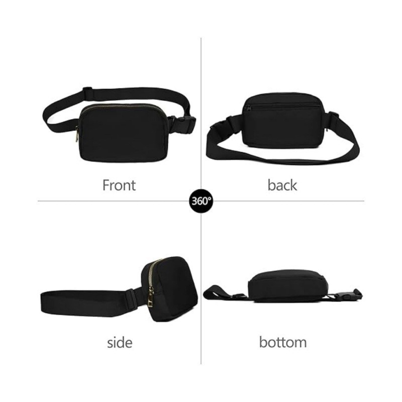 Custom Logo Women Men Workout Sports Nylon Duffel Gym Bag - 图片 6