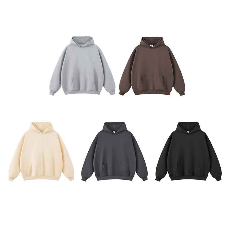 Premium Heavyweight Cotton 500gsm Hoodie - 图片 2