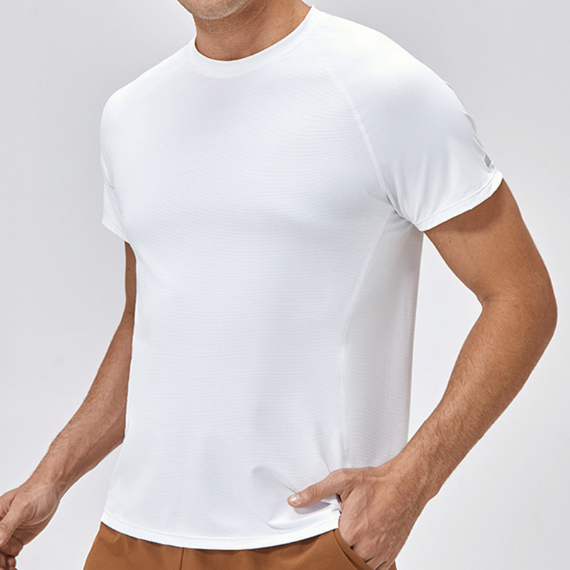 Custom Logo Gym T-Shirt Men - 图片 3