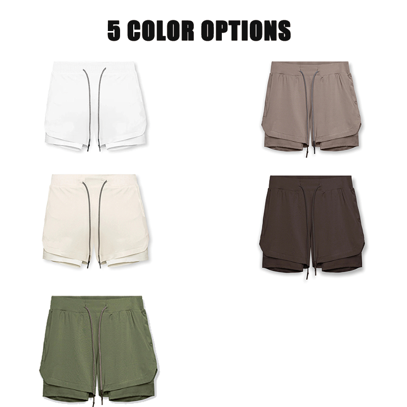 Athletic Mesh CompressionMen's Shorts - 图片 2