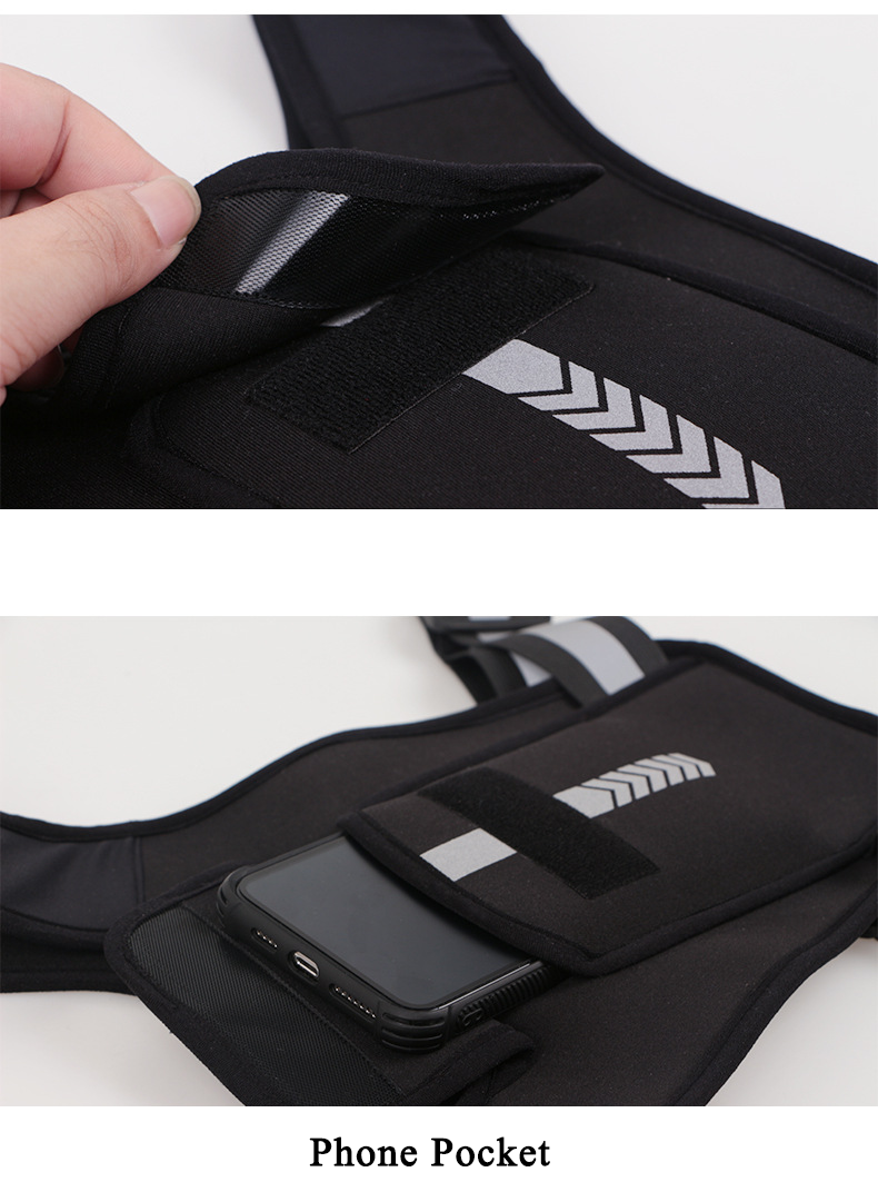 Wholesales High Quality Custom Logo Sports Running Gym Exercise Reflective Mini Gym Bag - 图片 5