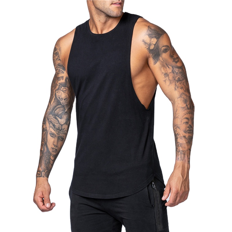 Custom Logo Gym Wear Tank Top Men
