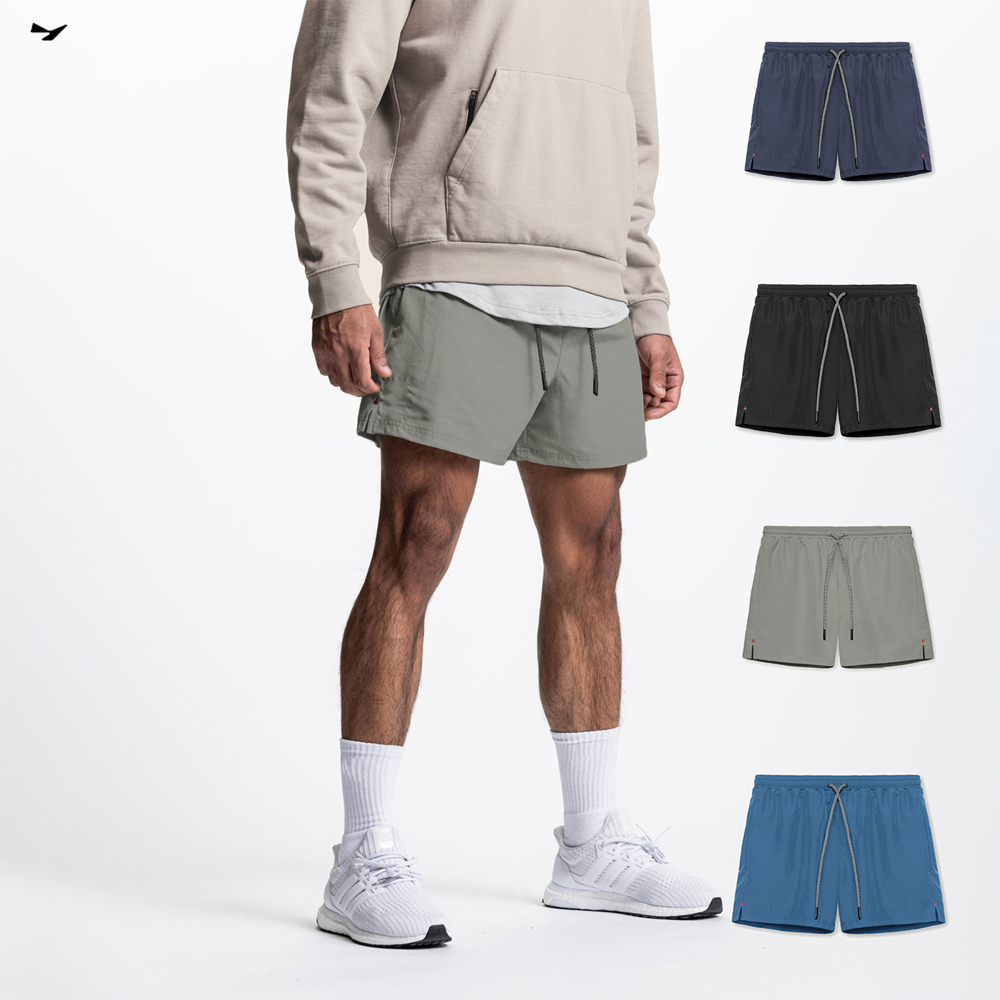 Summer Custom Logo Casual Workout Beach Running Training Sports Shorts Breathable Gym Shorts Men