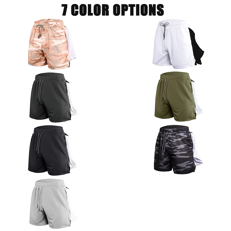 Quick Dry Camo Blank Shorts - 图片 2