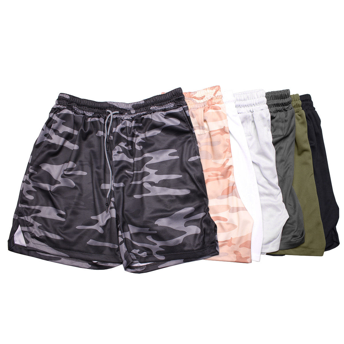 Quick Dry Camo Blank Shorts - 图片 3
