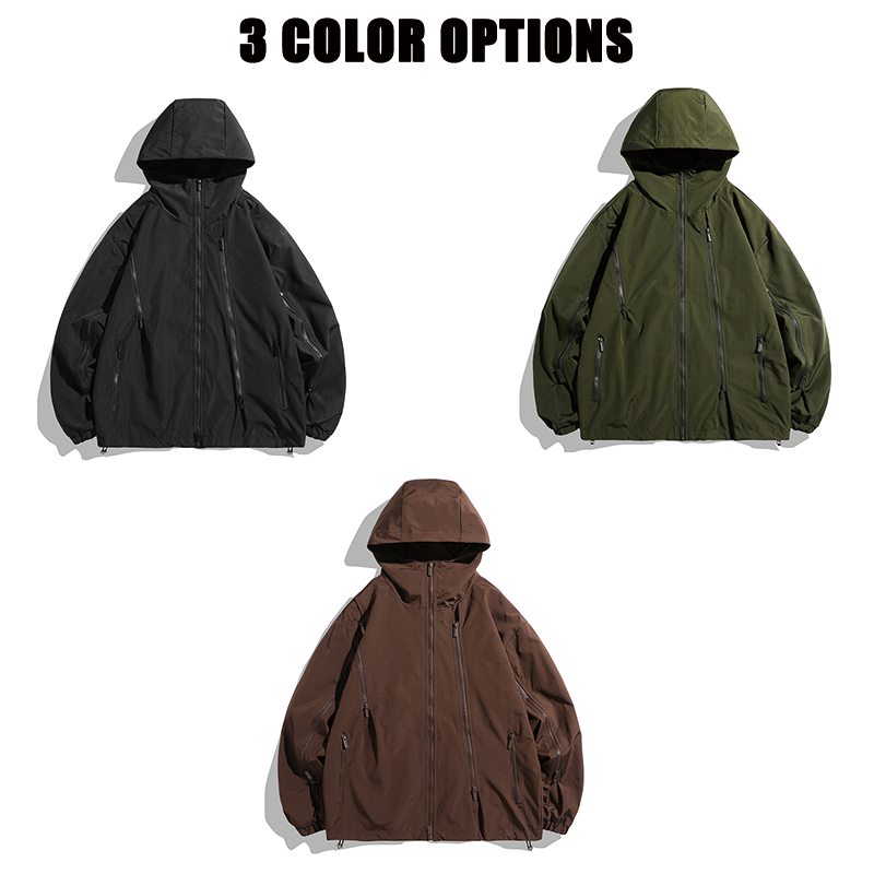 Wholesales Waterproof Plus Size Jacket - 图片 2