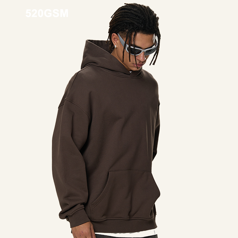 Premium Heavyweight Cotton 500gsm Hoodie - 图片 3