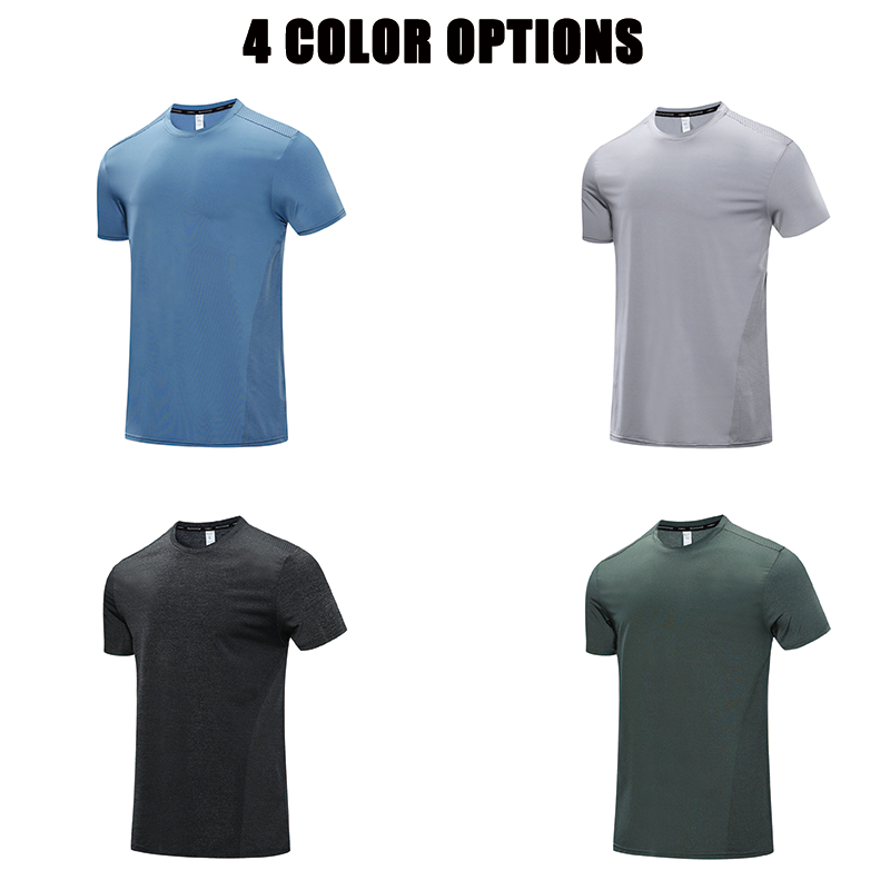 Custom Design Round Gym T-Shirts - 图片 2