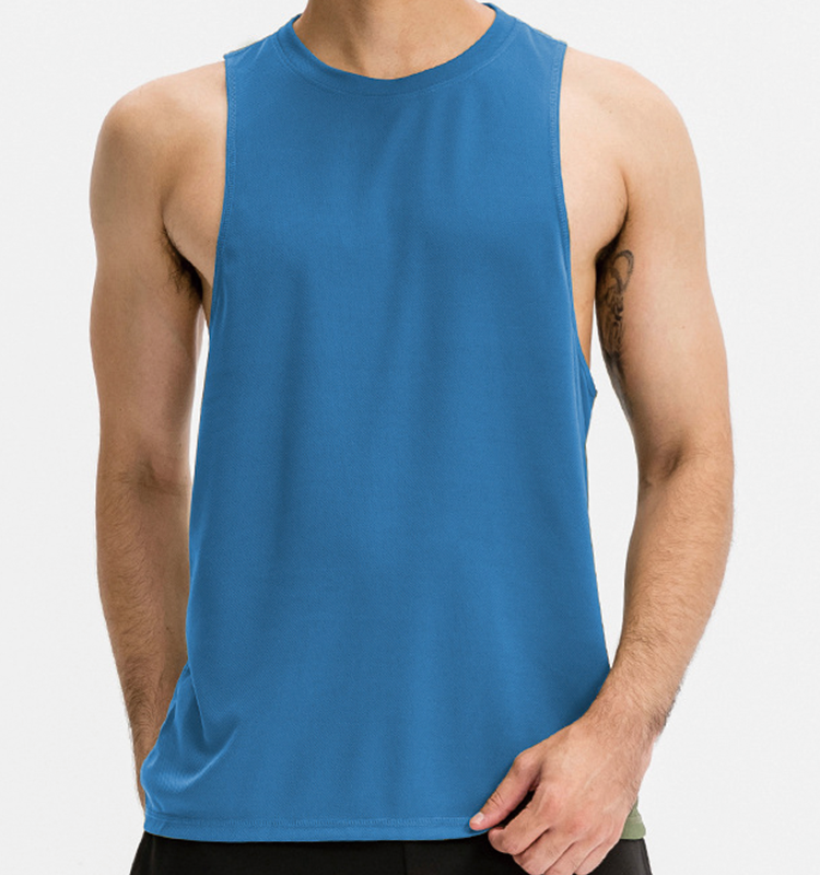 Sports 100% Polyester Mesh Tank Tops - 图片 5