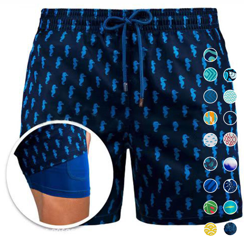 Board Casual Sublimation Swim Shorts - 图片 5