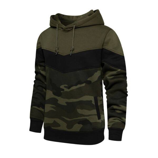 Pullover Gym Casual Camo Hoodie