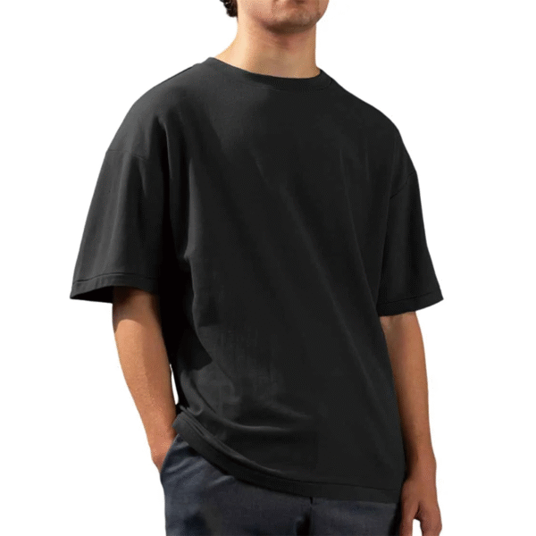 Custom Logo Drop Shoulder 100% Cotton T-Shirts
