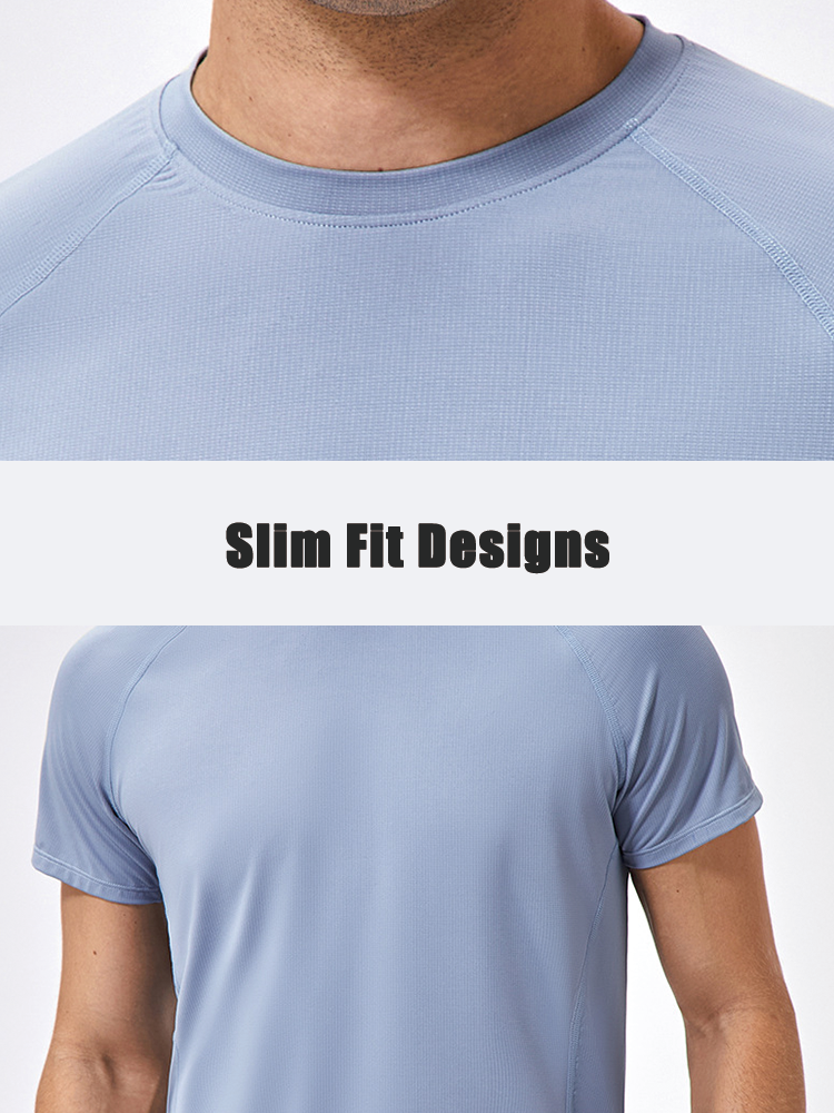 Custom Logo Gym T-Shirt Men - 图片 6