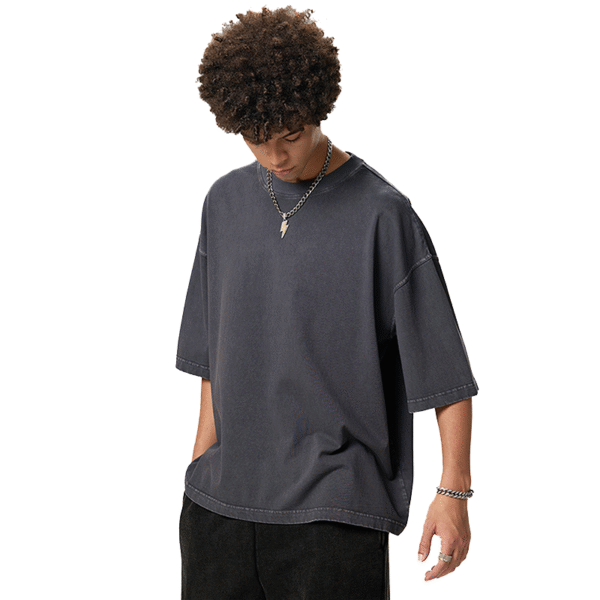 Boxy Acid Wash 100% Cotton 260 Gsm T-Shirts