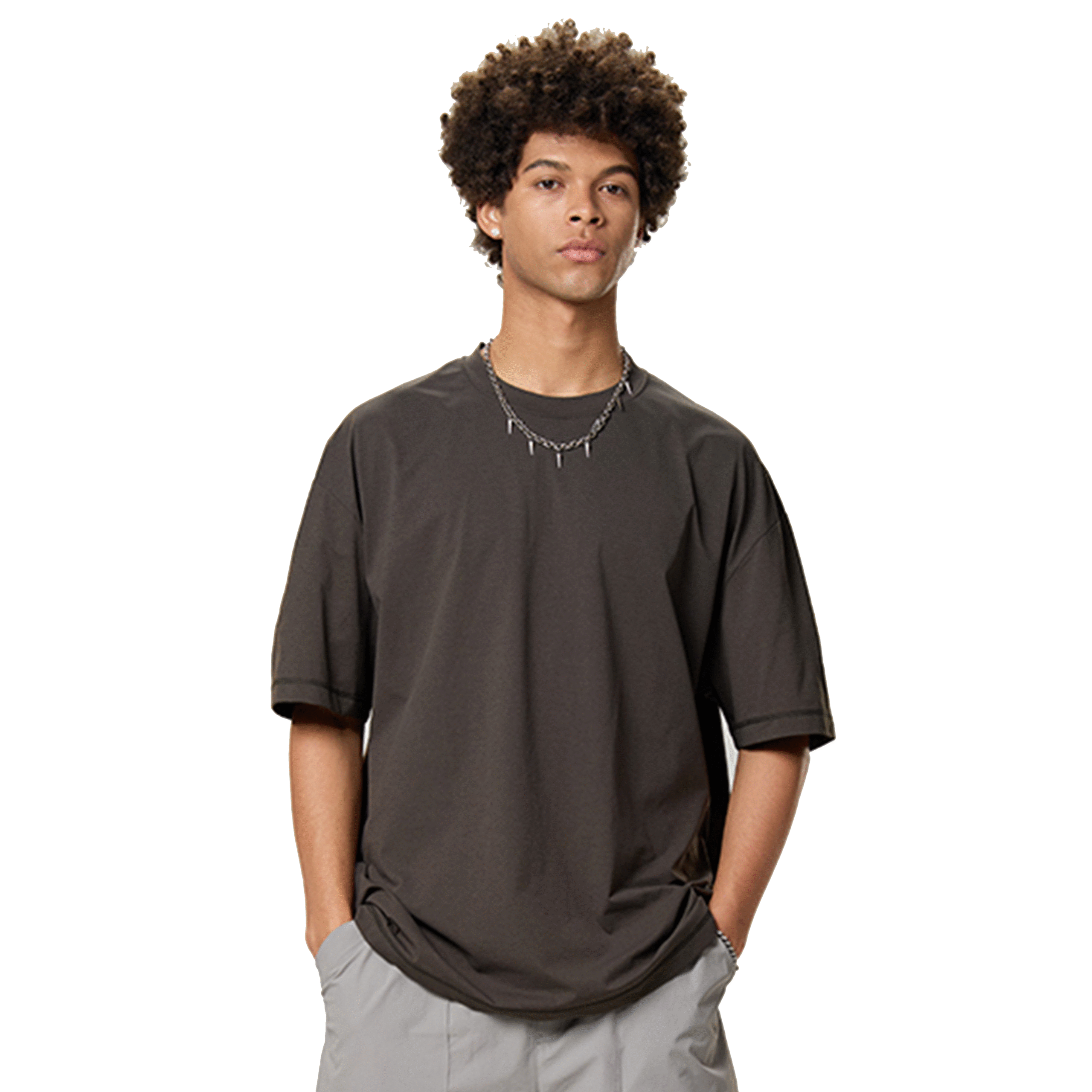 160 GSM Sports Oversized Polyester T-shirt
