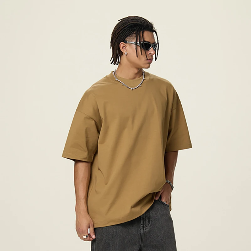 Heavyweight Oversized 350 GSM T-shirts - 图片 3