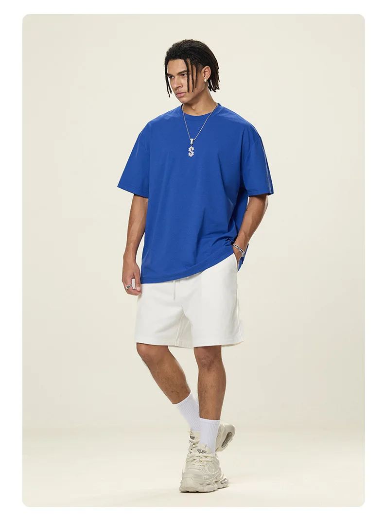 160 GSM Sports Oversized Polyester T-shirt - 图片 6